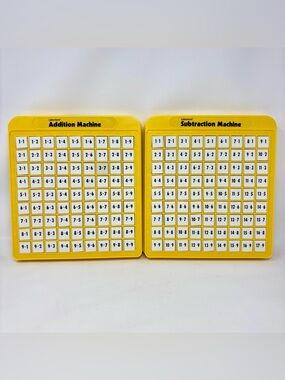 Lakeshore Addition Subtraction Machines Set Educational Math Toy Homeschool Tool